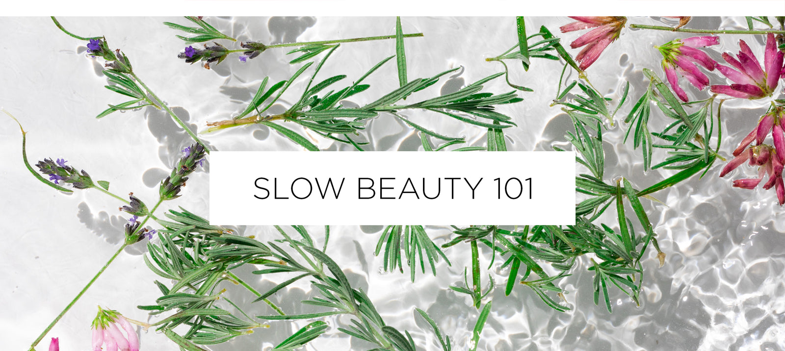 SLOW BEAUTY 101
